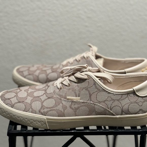 Brand new Coach City Skate Sneaker in Tan Signature canvas! No box! Size 9.5B - Picture 6 of 8
